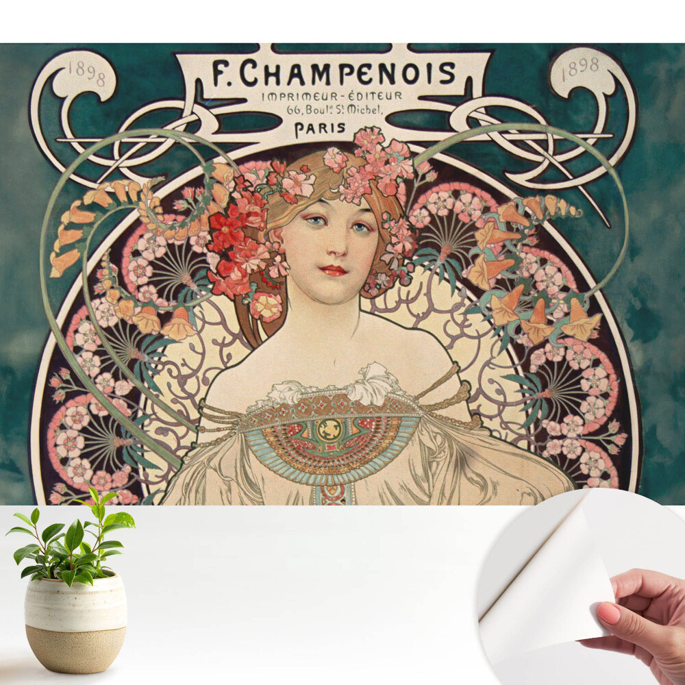 Öntapadós tapéta Stílusos elegancia retró hangulatban