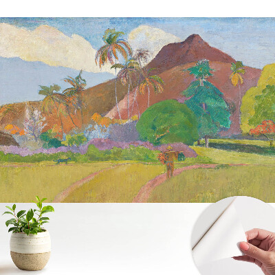 Dekor tapéta Trópusi táj pálmafákkal