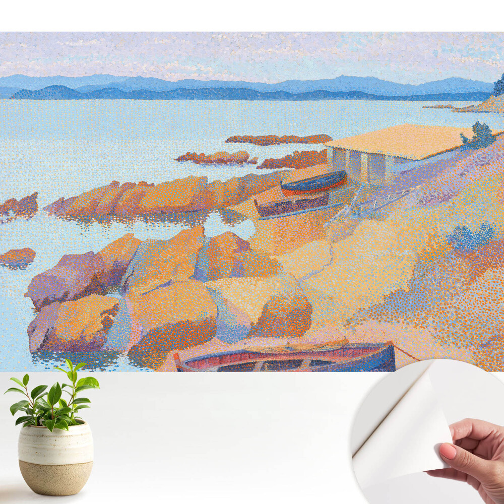 Dekor tapéta Impresszionista tengerparti tájkép