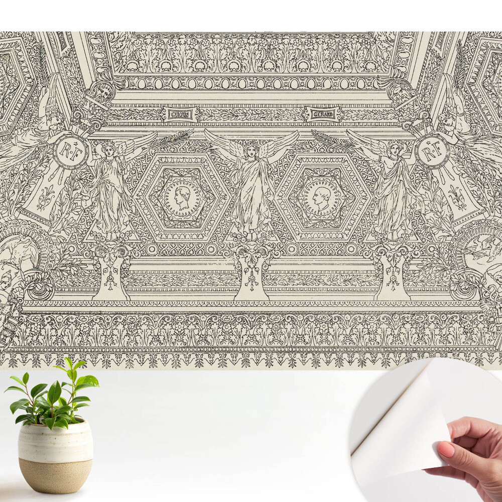 Tapéta Klasszikus dísztárgy, tele részletekkel