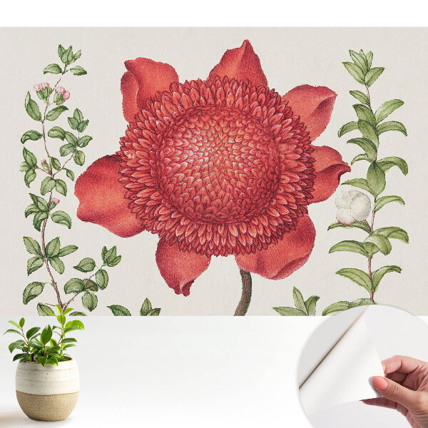 Öntapadó tapéta A természet klasszikus virágkompozíciója