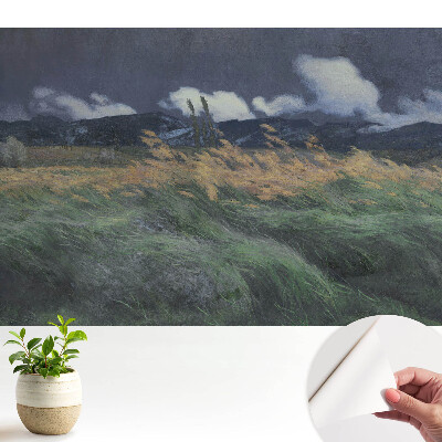 Dekor tapéta Tájkép felhőkkel és széllel