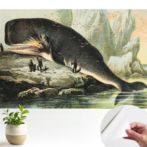 Öntapadós tapéta falra Ámbráscet a parton klasszikus környezetben