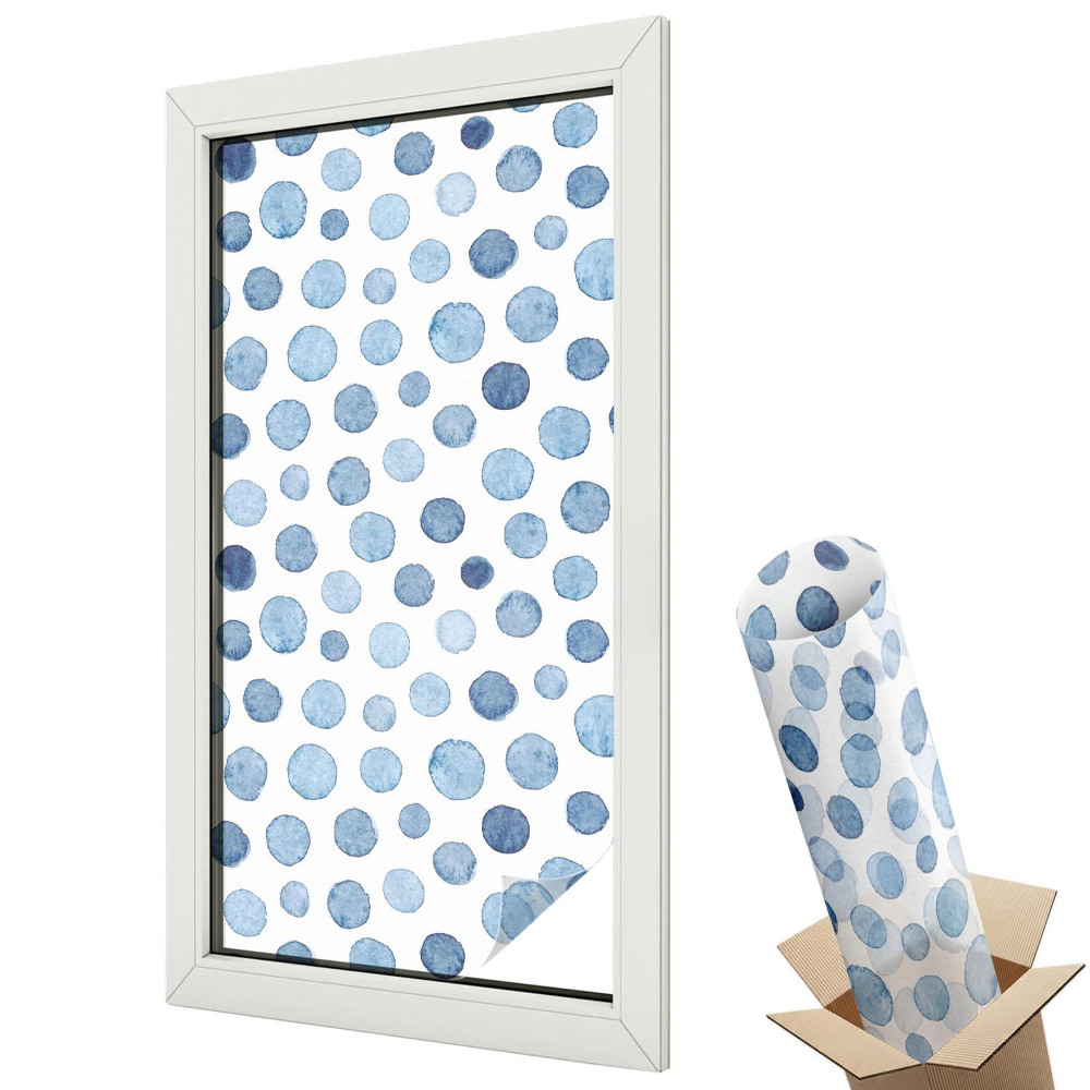 Fólia ablakra Akvarell pöttyök