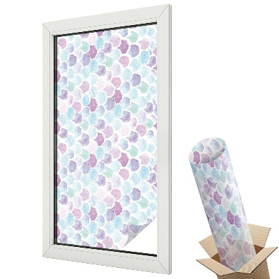 Fólia ablakra Pasztell pöttyök