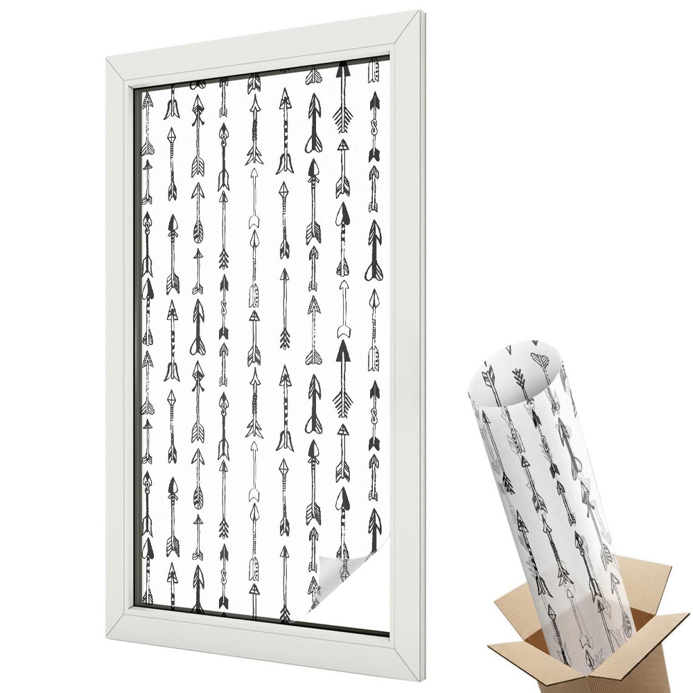 Fényvédő fólia ablakra Geometriai nyilak