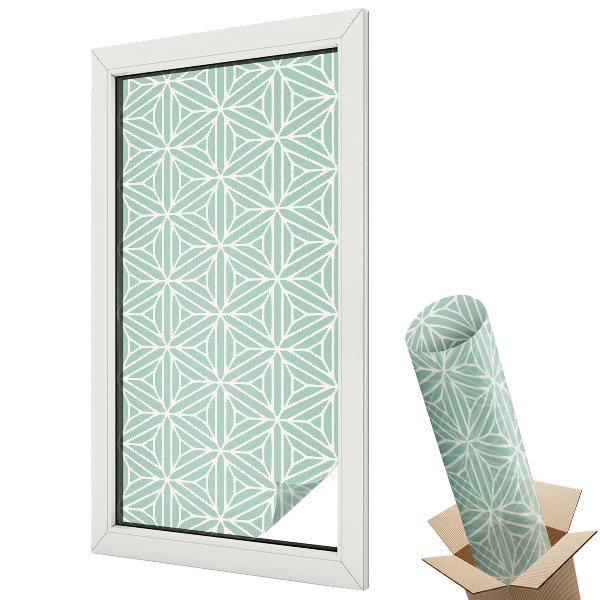 Öntapadós belátásgátló fólia ólomüveg Harmonikus szerkezet