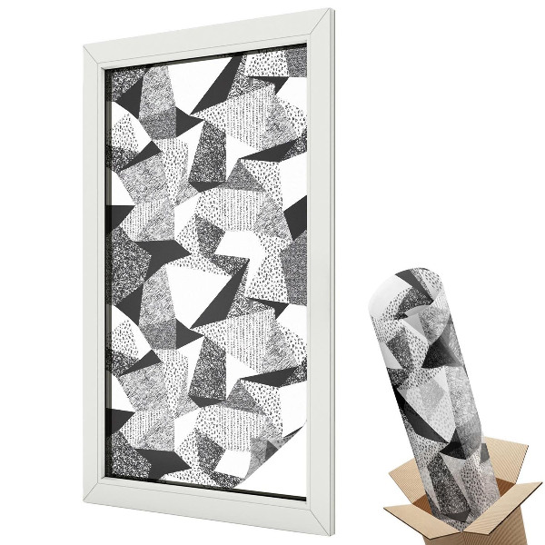 Belátásgátló ablakfólia dekoratív Geometriai alakzatok