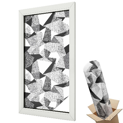 Belátásgátló ablakfólia dekoratív Geometriai alakzatok