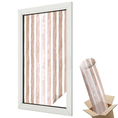 Fényvédő fólia ablakra Barna övek