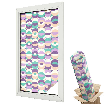 Belátásgátló ablakfólia dekoratív Színes minták