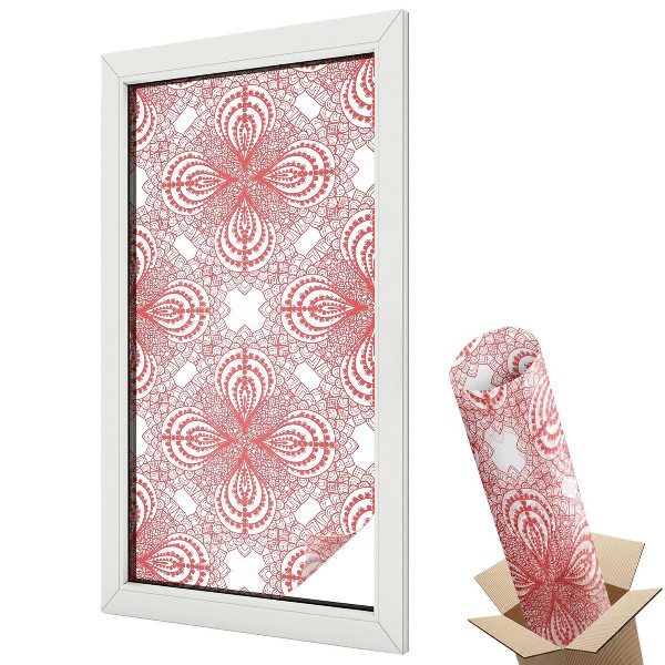 Fólia ablakra Csipke minták