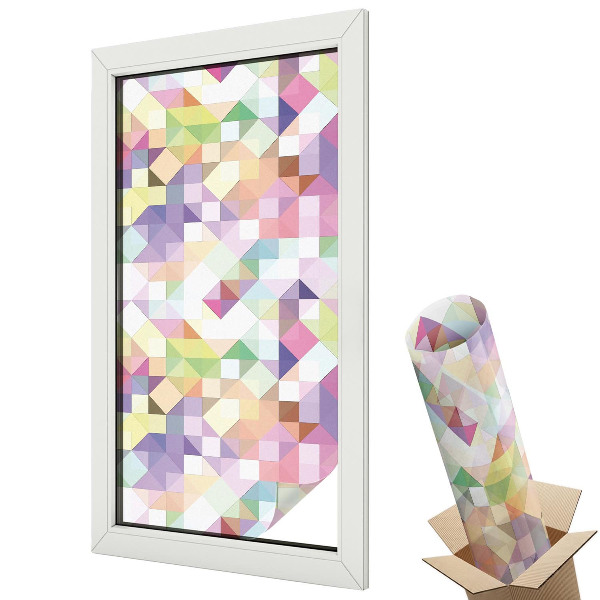 Fólia ablakra Absztrakt mozaik