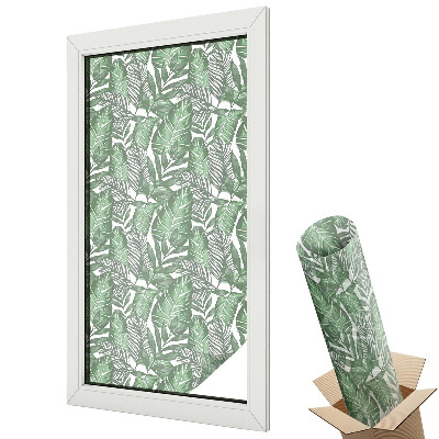 Fényvédő fólia ablakra Zöld harmónia