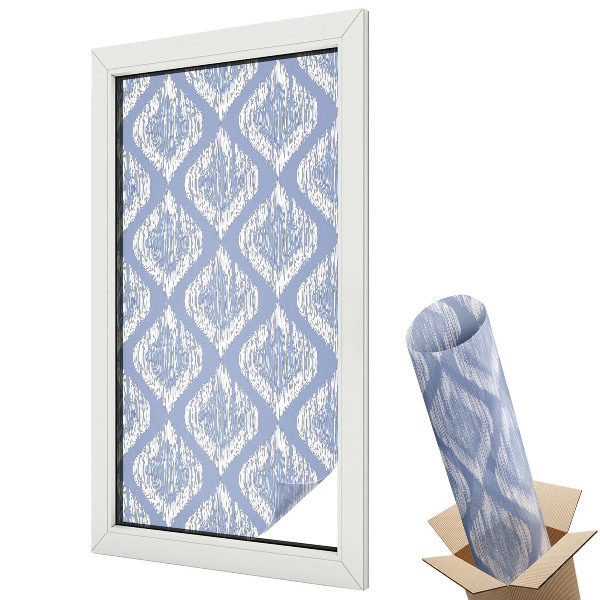 Öntapadós belátásgátló fólia ólomüveg Etnikai gyémántok