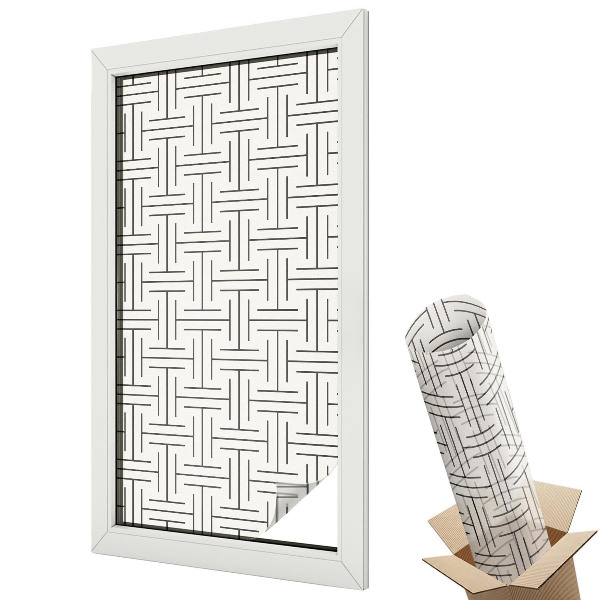 Fólia ablakra Szimmetrikus fonat