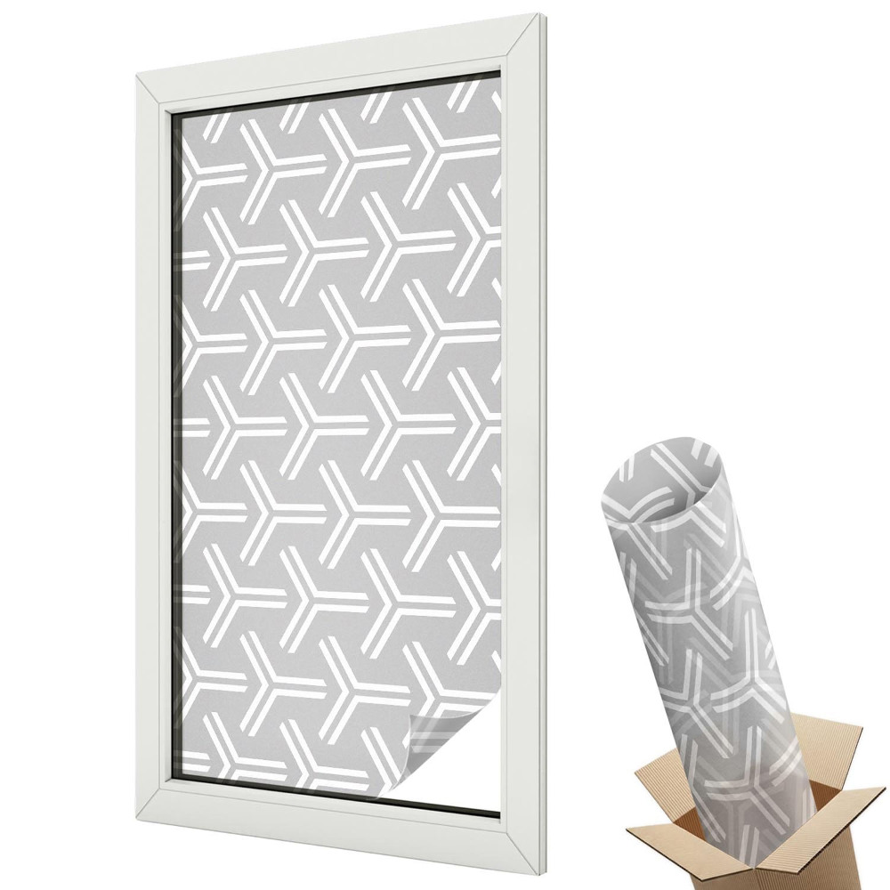 Fényvédő fólia ablakra Minimalista vonalak