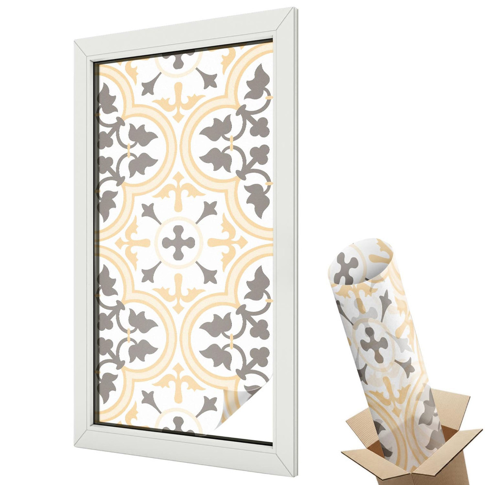 Fényvédő fólia ablakra Növényi minták