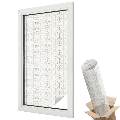 Fényvédő fólia ablakra Leveles minta