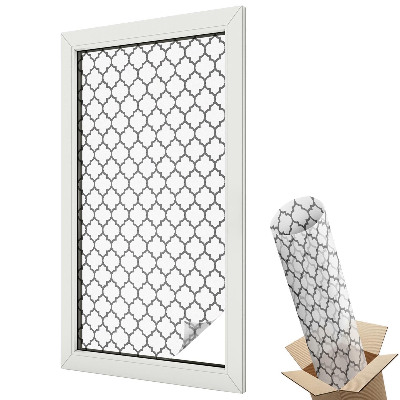 Öntapadós belátásgátló fólia ólomüveg Geometrikus minta