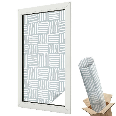 Öntapadós belátásgátló fólia ólomüveg Dinamikus minta