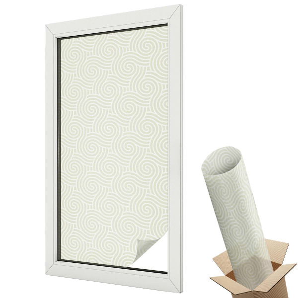 Belátásgátló ablakfólia dekoratív Ívelt vonalak