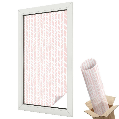 Fólia ablakra Pasztell halszálka