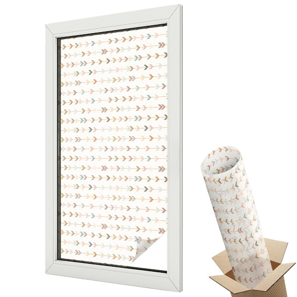 Belátásgátló ablakfólia dekoratív Nyílminta