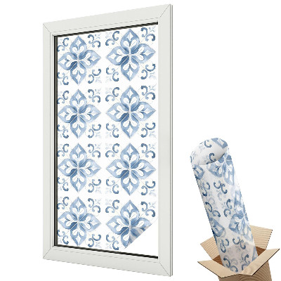 Öntapadós belátásgátló fólia ólomüveg Klasszikus elegancia