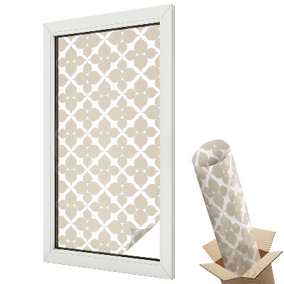 Fólia ablakra Geometrikus levelek