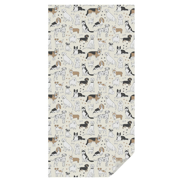 Fólia ablakra Kutya minták