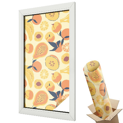 Belátásgátló ablakfólia dekoratív Lédús gyümölcs