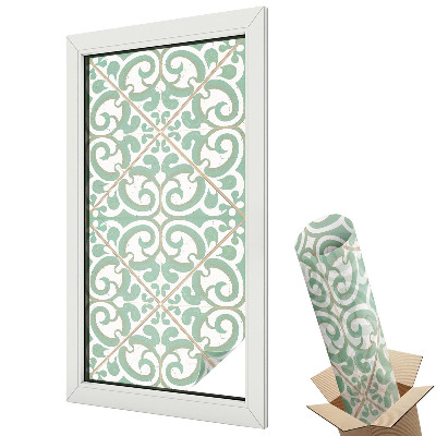 Öntapadós belátásgátló fólia ólomüveg Klasszikus elegancia