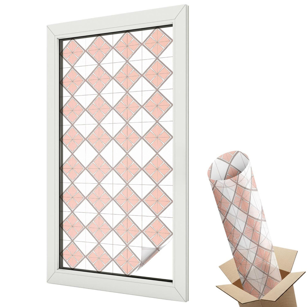 Fólia ablakra Geometriai rombuszok