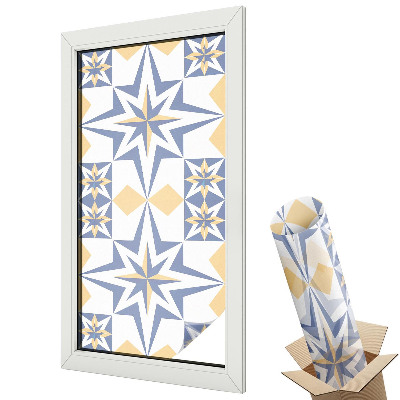 Fényvédő fólia ablakra Csillagminta