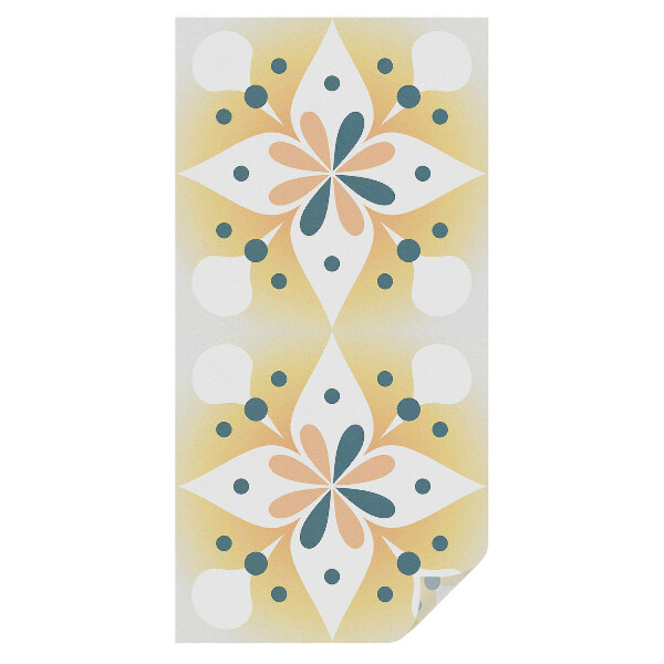 Fényvédő fólia ablakra Virágszimmetria