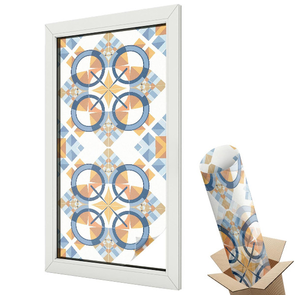 Belátásgátló ablakfólia dekoratív Geometrikus minta