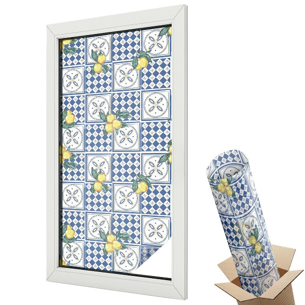 Fólia ablakra Citrom minta