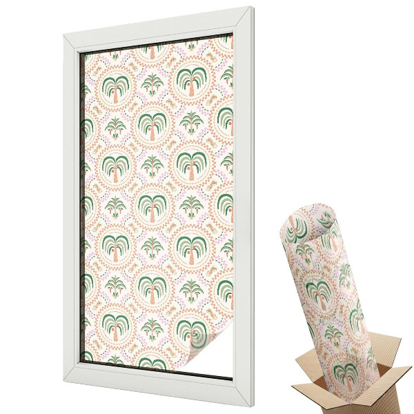 Fényvédő fólia ablakra Egzotikus pálmafák