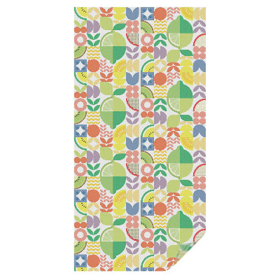 Belátásgátló ablakfólia dekoratív Színes gyümölcsök