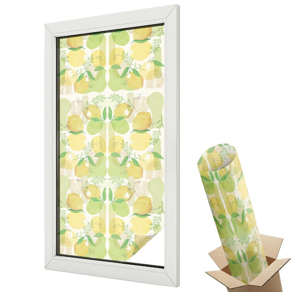 Fényvédő fólia ablakra Friss citromok