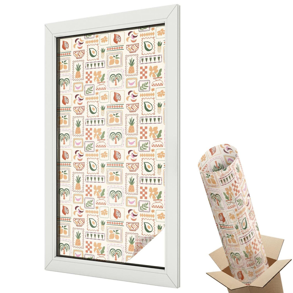 Fólia ablakra Népi minták