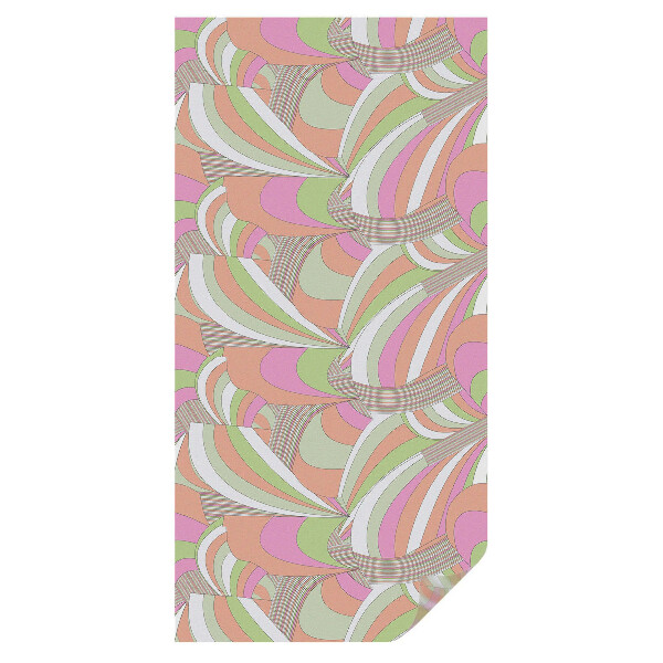 Fólia ablakra Színes cikk-cakk