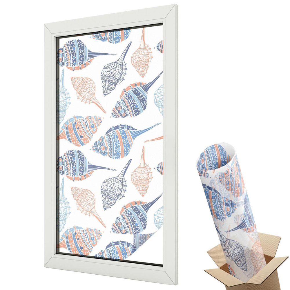 Fényvédő fólia ablakra Tengeri kagylók