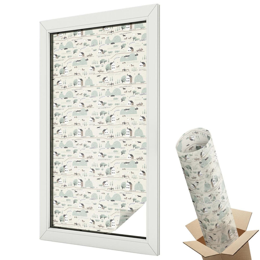 Fényvédő fólia ablakra Egy idilli falu