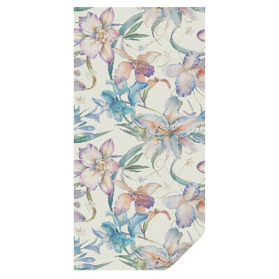 Fólia ablakra Virágmotívum