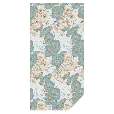 Öntapadós belátásgátló fólia ólomüveg Finom virágok