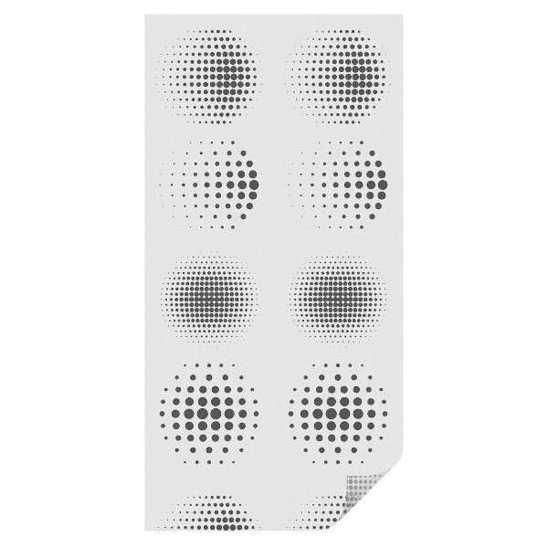 Fényvédő fólia ablakra Pontozott körök