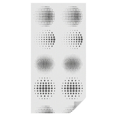 Fényvédő fólia ablakra Pontozott körök