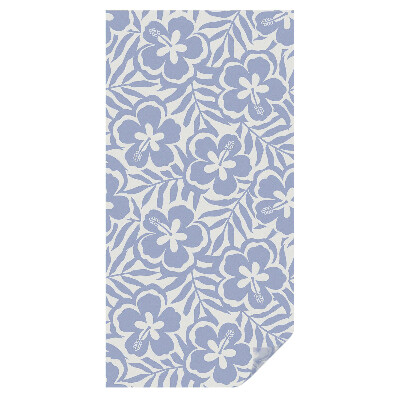 Öntapadós belátásgátló fólia ólomüveg Hibiszkusz virágok